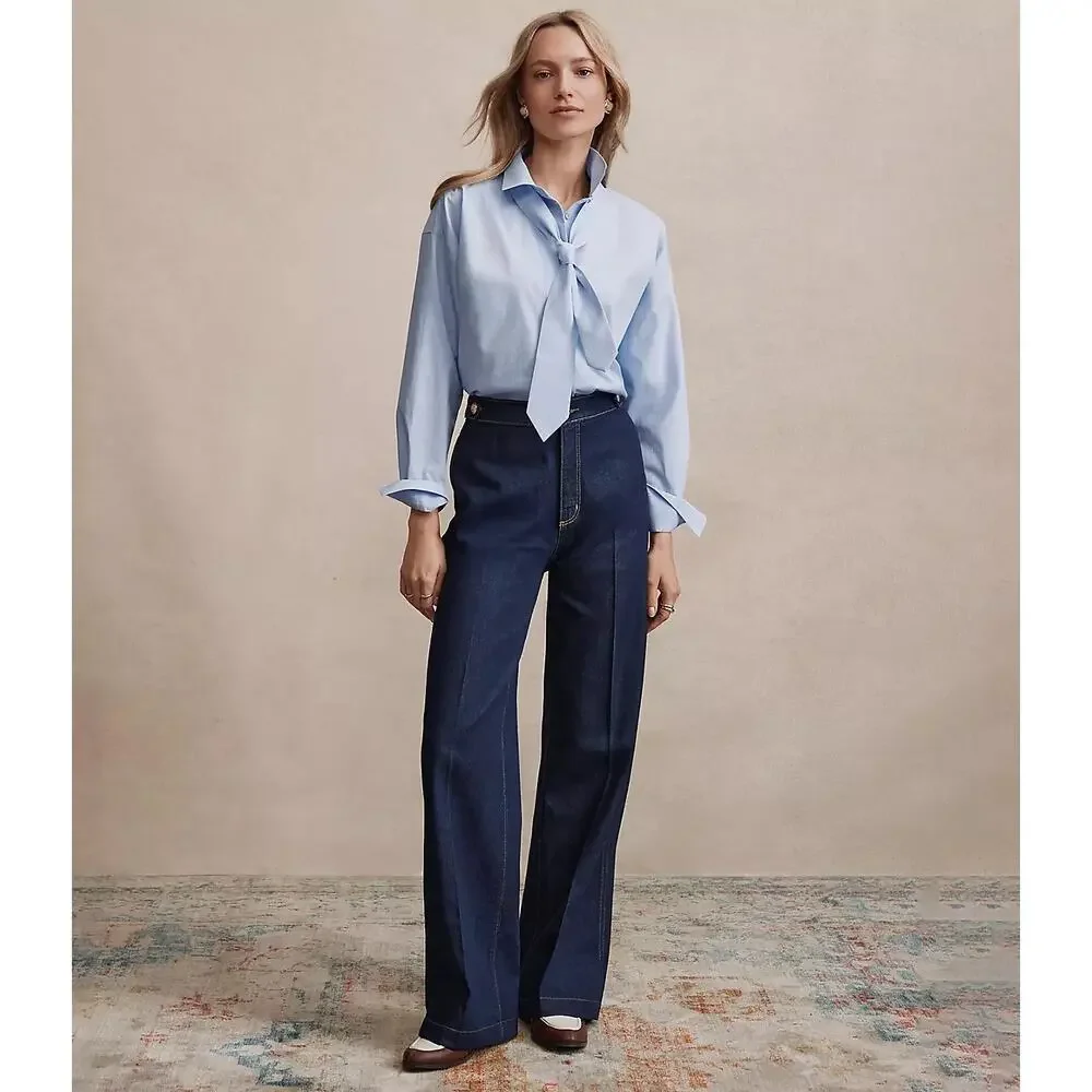 NWT LOFT Refined High Rise Trouser Jean